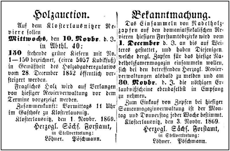 1869-10-03 Kl Holzauktion_Zapfen